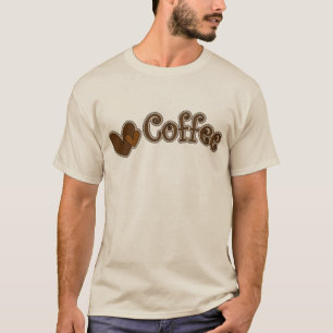 Mannen-Coffee Lovers T-shirt