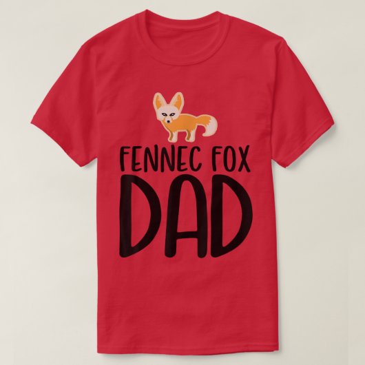 Mannen Cool Fennec Fo Pap T-shirt (Design voorkant)