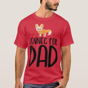 Mannen Cool Fennec Fo Pap T-shirt