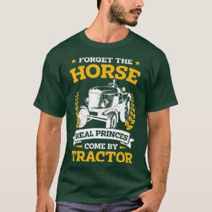 Mannen Cool Local Farmer Real Princes Drive T-shirt