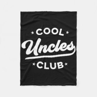 Mannen Cool Ooms Club Retro Beste Oom Ooit Grappig Fleece Deken