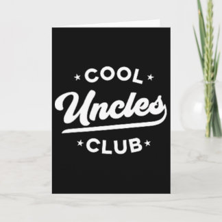 Mannen Cool Ooms Club Retro Beste Oom Ooit Grappig Kaart