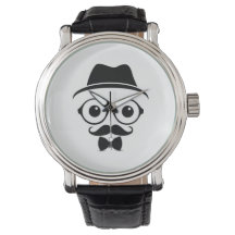 Mannen Cool Trendy Hipster Guy Watch
