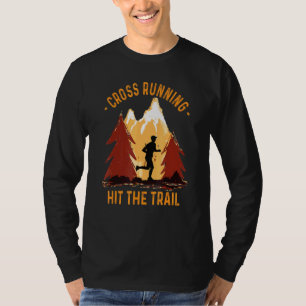 Mannen Cross Running - Hit the Trail Mannen T-shirt