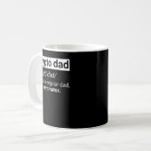Mannen Crypto pa als een gewone pap die cryptovalu Koffiemok (Voorkant links)