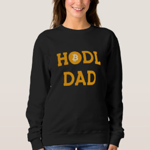 Mannen Crypto Pap Trader Ethereum Bitcoin Pap Hodl Trui