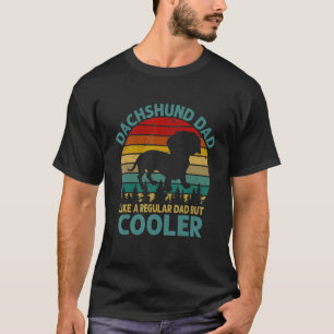 Mannen Dachshund Weenie Wiener Doxie Sause Dog Pup T-shirt
