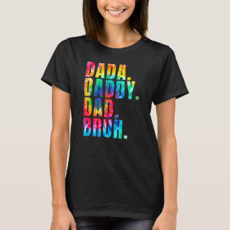 Mannen dada papa Bruh van Son Boys Fathers Da T-shirt