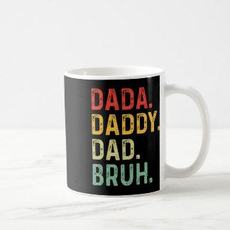 Mannen Dada Papa Papa Bruh Fathers Dag  Funny Koffiemok