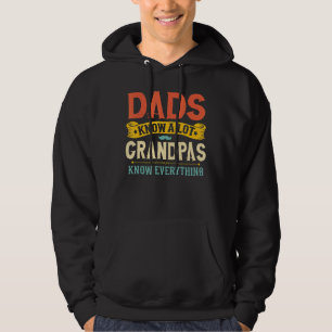 Mannen Dads kennen veel opa's die alles weten Hoodie