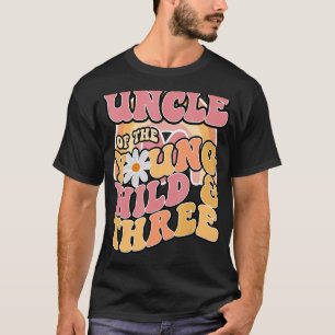 Mannen Daisy Verjaardag Uncle Jong Wild & 3 Boho 3 T-shirt