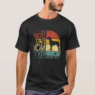 Mannen Dalmatische Vintage Dog Dad Cool Fathers Da T-shirt