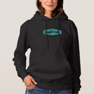 Mannen dans pap Funny Dancer Father Dancing Joke Hoodie