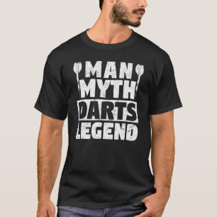 Mannen dart vader speler fan papa Vaderdag Man mij T-shirt