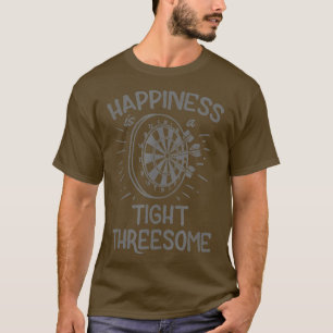 Mannen Darts Grappig Geluk is een zwaar trilf T-shirt