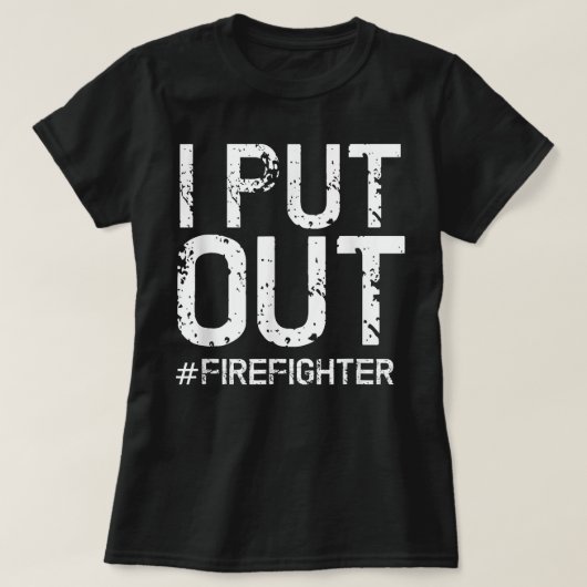 Mannen dat ik heb uitgezet Shirt Funny Firemen Gif (Design voorkant)
