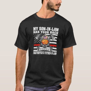 Mannen dat mijn zoon in de rechtsorde jouw ruggewe t-shirt