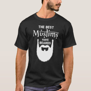 Mannen De beste moslims hebben moslimmoslims. T-shirt