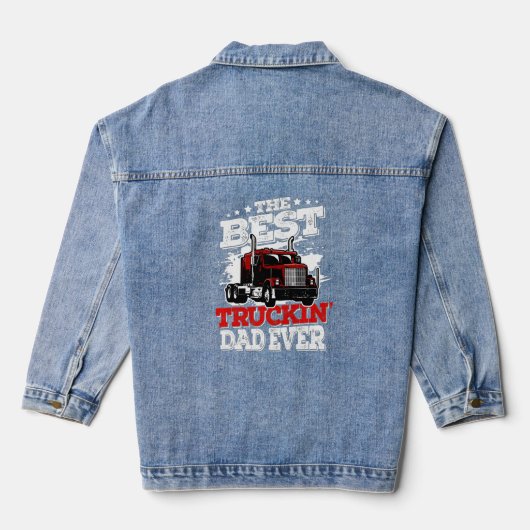 Mannen de beste vapier ooit van de grote rig denim jacket (Achterkant)
