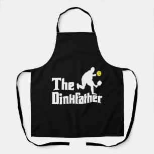 Mannen De Dinkfather Grappige Pickleball Speler Schort