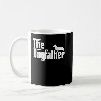 Mannen de Dogfather Dachshund Funny Veerdag voor Koffiemok