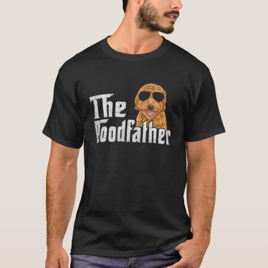 Mannen De Doodfather Funny Goldendole Pap Vader T-shirt (Voorkant)
