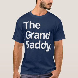Mannen de grootvaderCute Cool Funny Family Matchin T-shirt