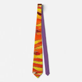 Mannen Designer Stropdassen Fire (Voorkant)