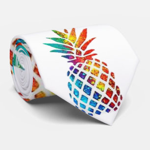 Mannen Designer Stropdassen Pineappel