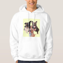 Mannen Dexter, Duke, & Lucy Hoodie