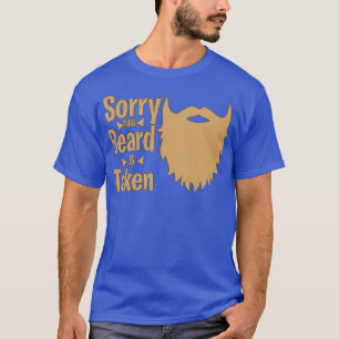 Mannen, deze baard wordt gemaakt met essentiële TS T-shirt