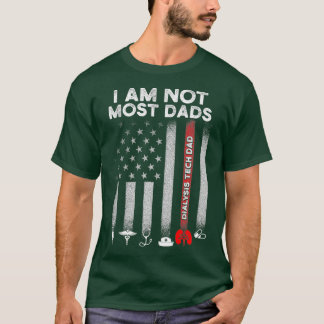 Mannen dialyse technicus Most Dads Nefrologie T-shirt