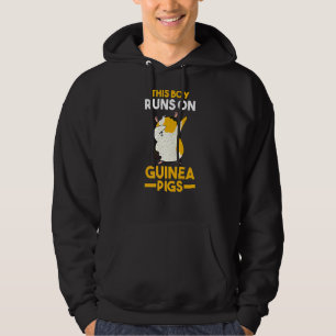 Mannen die deze jongen op parelhoenders rijdt hoodie