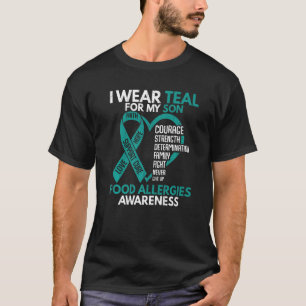 Mannen die ik Blauwgroen Draag heb voor mijn kleef T-shirt