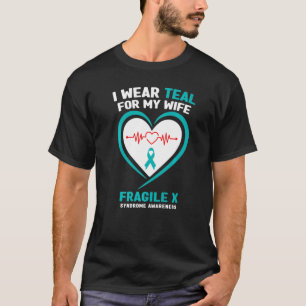 Mannen die ik Blauwgroen Draag heb voor mijn vrouw T-shirt