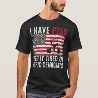 Mannen die ik heb  getitreerd op PTSD. T-shirt