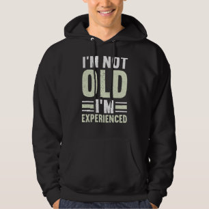 Mannen die ik niet oud ben... ik heb een gelukkig hoodie
