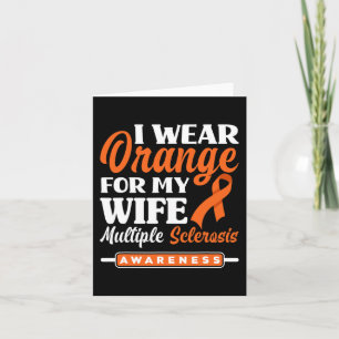 Mannen die ik Oranje Draag heb voor mijn vrouw mul Kaart