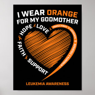 Mannen die ik Oranje Draag voor mijn peetmoeder le Poster