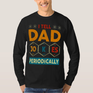 Mannen die ik Pap Jokes vertel, periodiek vaders T-shirt