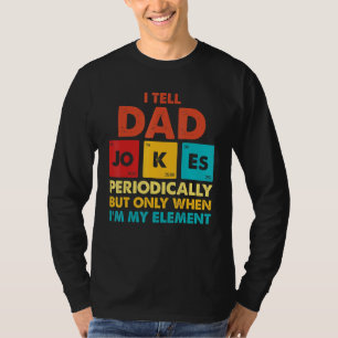 Mannen die ik papa regelmatig vertel, maar alleen t-shirt