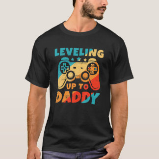 Mannen die naar papa gaan en vader zijn vader zwan t-shirt