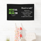 MANNEN DIE PRATEN HEAL Custom Mental Health Drop-I Spandoek (Insitu)