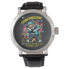 Mannen die toekomstige lessen dabben leren EWATCH Horloge