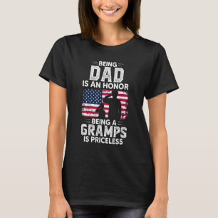 Mannen die vader zijn, zijn een eerbetoon dat ze g t-shirt