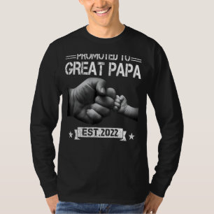 Mannen die voor het eerst naar de Great Papa 2022 T-shirt