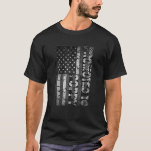 Mannen die worden gepromoot om nieuwe cadeaus te m t-shirt