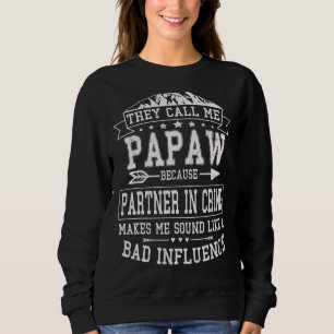 Mannen die ze me papaw noemen omdat partner in mis trui