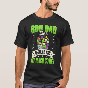Mannen diëtist- en voedingsrecepten voor een Rdn N T-shirt