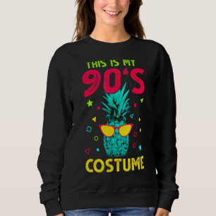 Mannen Dit is mijn 90s kostuum outfit vrouwen 80's Trui